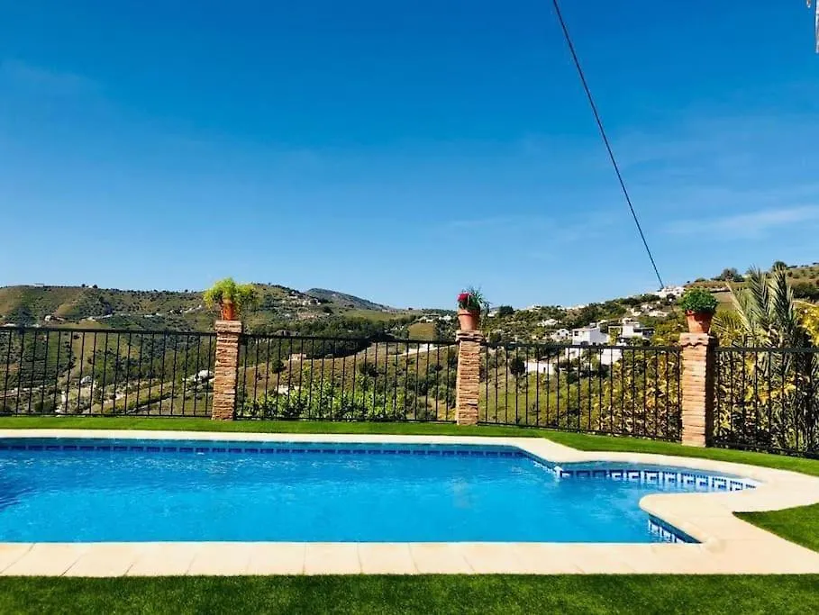 Villa En Frigiliana Con Piscina Y Jacuzzi 펜션