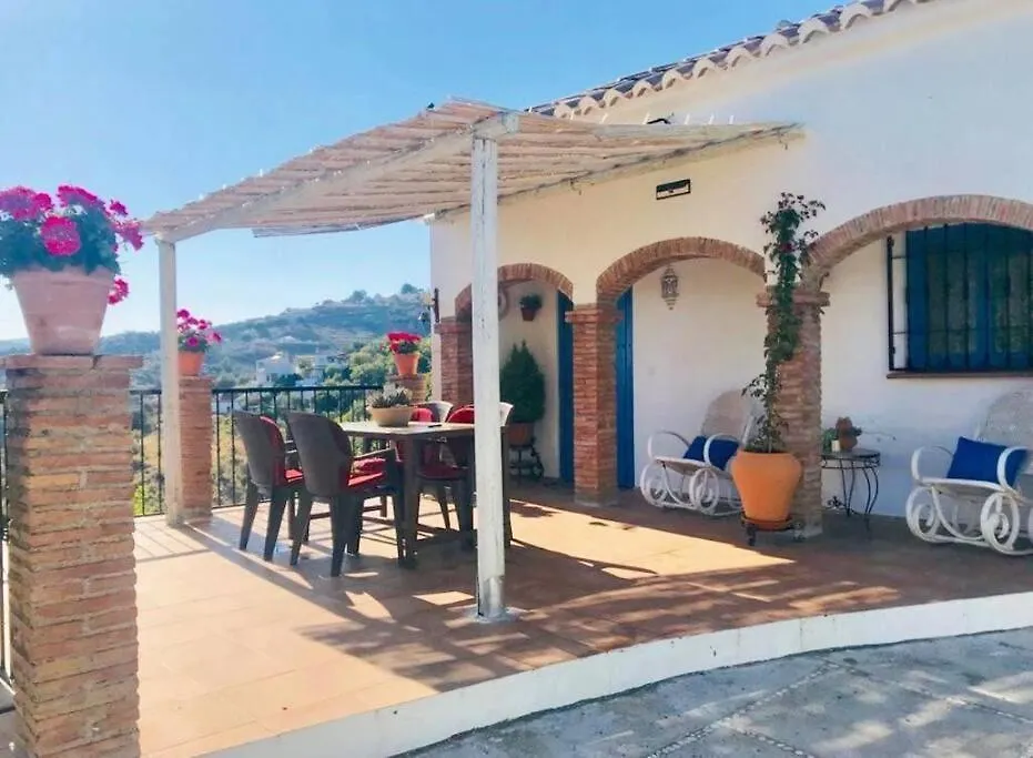 펜션 Villa En Frigiliana Con Piscina Y Jacuzzi