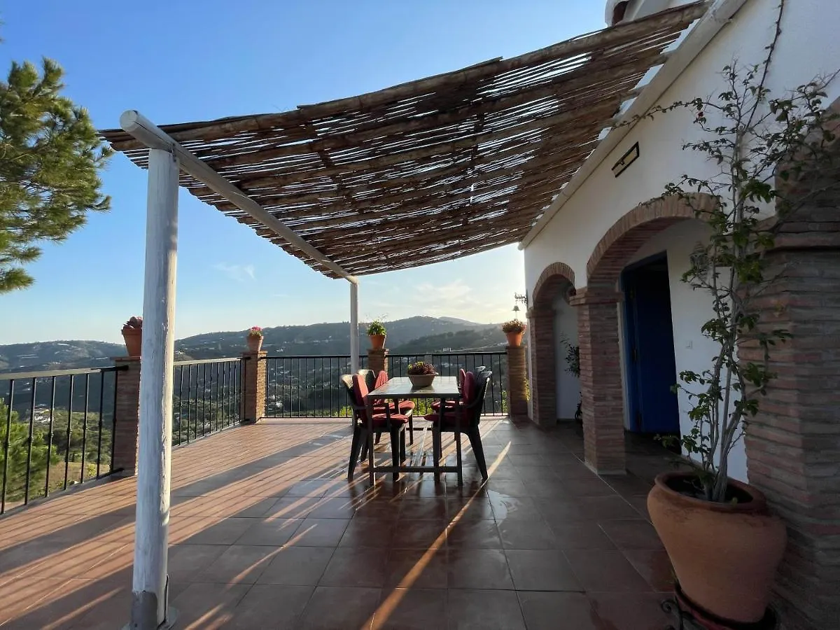 Villa En Frigiliana Con Piscina Y Jacuzzi 펜션